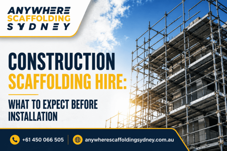 Construction Scaffolding Hire